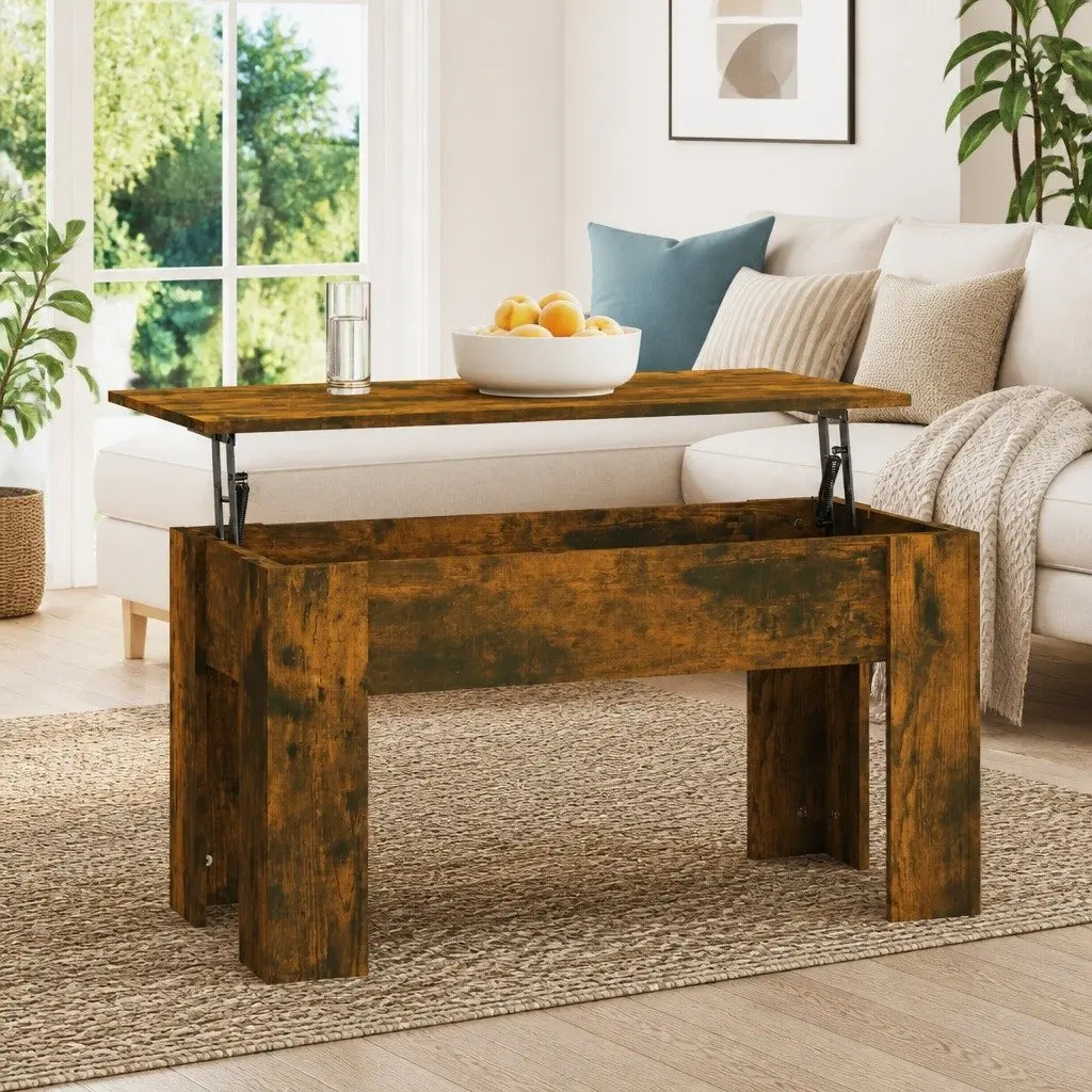 Lift Top Coffee Table with Smart Storage