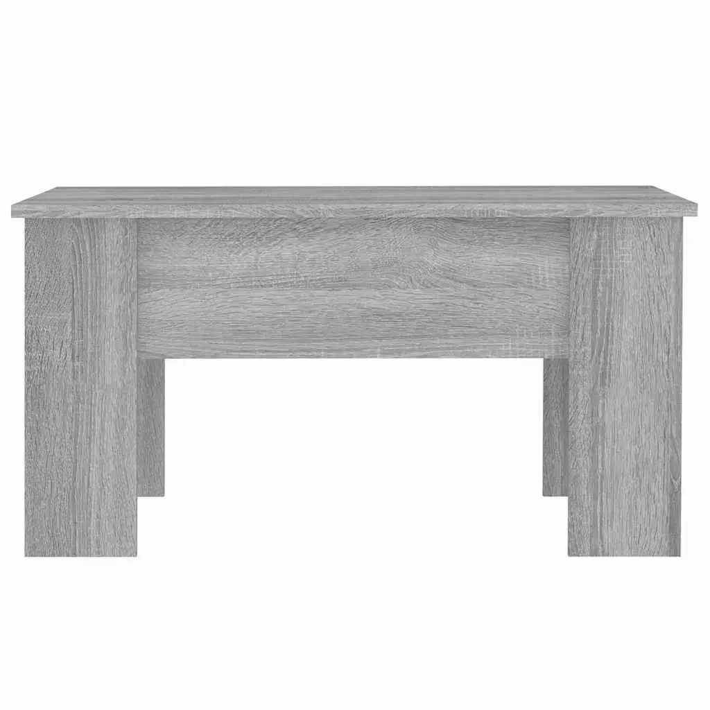 Grey Coffee Table with Lift-Top Convenience