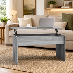 Reliable Grey Coffee Table with Storage Solutions