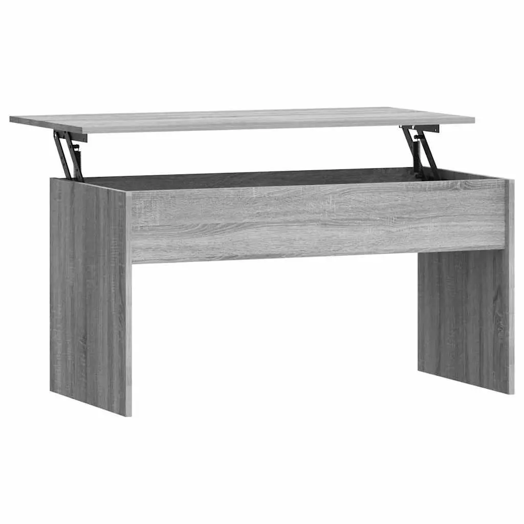 Grey Coffee Table with Storage Solutions