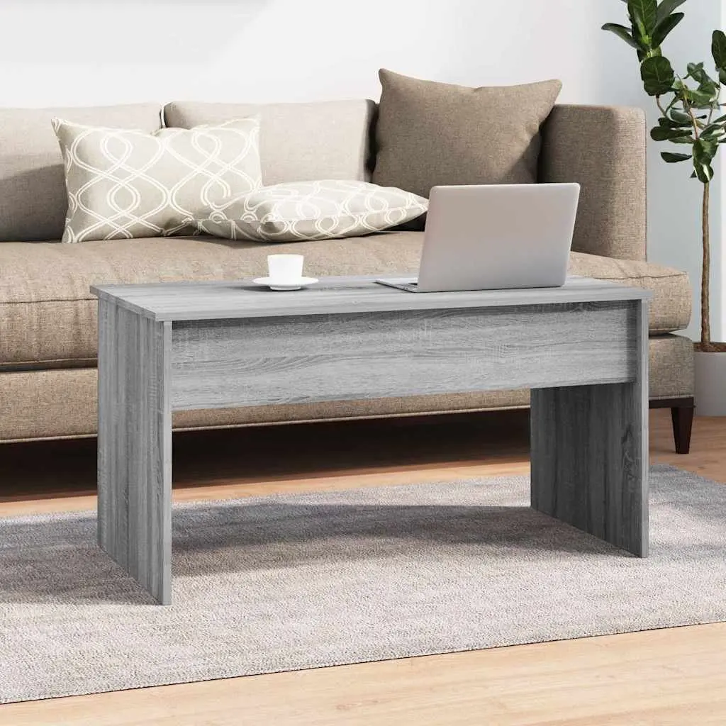 Grey Coffee Table with Storage Solutions