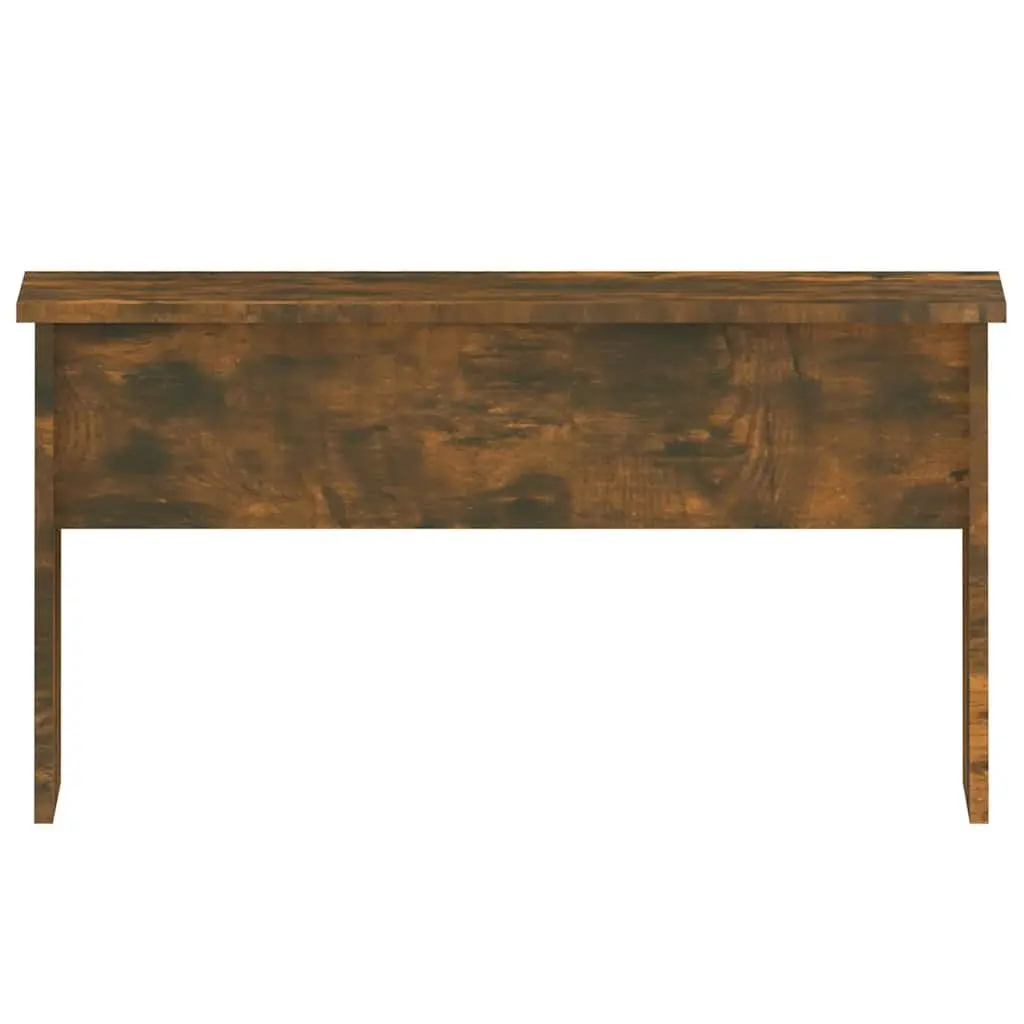 Coffee Table Lift Top Storage Compartment Smoked Oak Modern Living Room