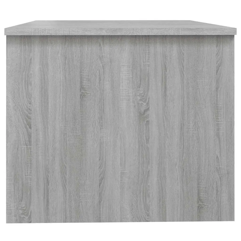 Coffee Table Grey Sonoma with Storage Compartments Adjustable Liftable Design