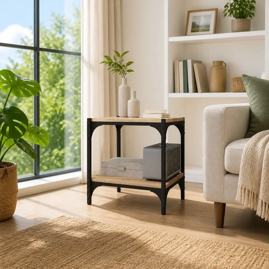 Brown TV Cabinet with Ample Storage