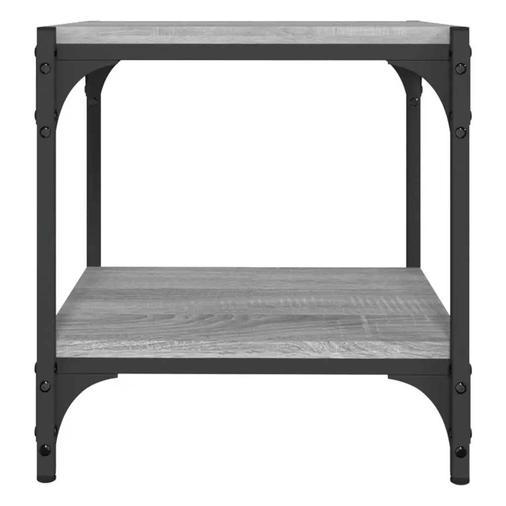TV Cabinet Grey Sonoma 40x33x41cm Living Room Storage Unit Industrial Style