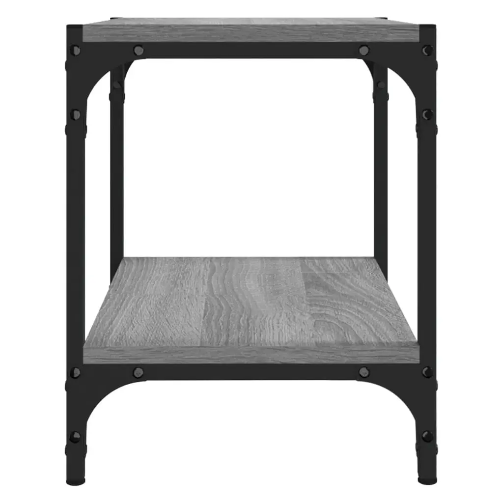TV Cabinet Grey Sonoma 40x33x41cm Living Room Storage Unit Industrial Style