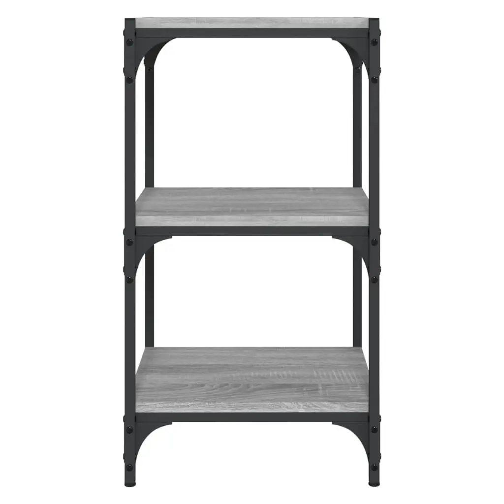 Grey Sonoma Book Cabinet with 3 Shelves