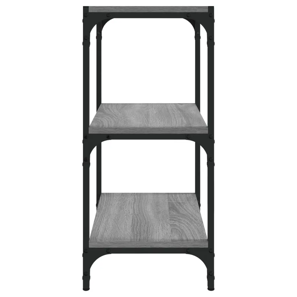 Grey Sonoma Book Cabinet with 3 Shelves