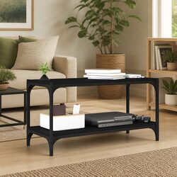Reliable Black TV Cabinet with Great Storage Capacity