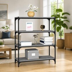 Value and Practicality: Grey Sonoma Book Cabinet