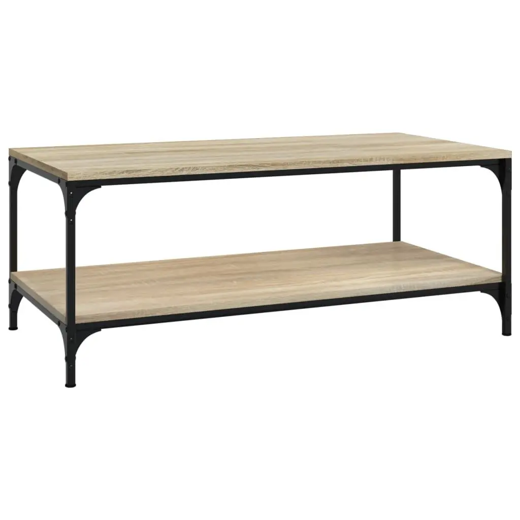 Coffee Table Living Room Storage 100x50x40 cm Brown