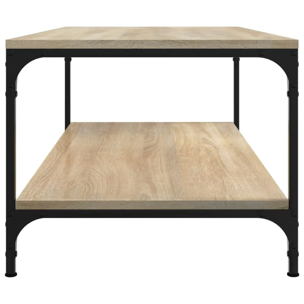 Coffee Table Living Room Storage 100x50x40 cm Brown