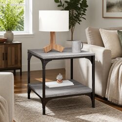 Comforting Grey Coffee Table with Ample Storage