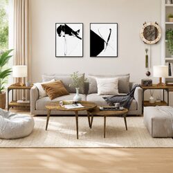 Affordable Brown Side Tables with Practical Design