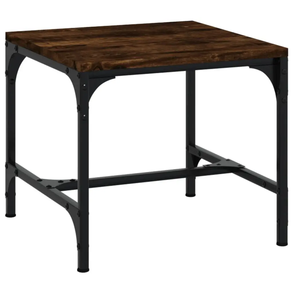 Side Tables Accent Furniture 40 x 40 x 35 cm Brown Engineered Wood 2 pcs