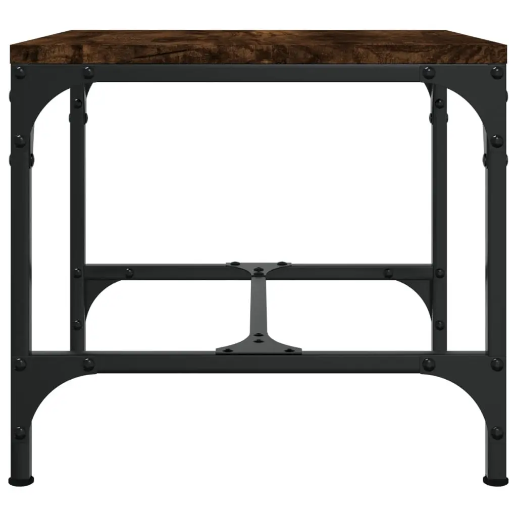 Side Tables Accent Furniture 40 x 40 x 35 cm Brown Engineered Wood 2 pcs