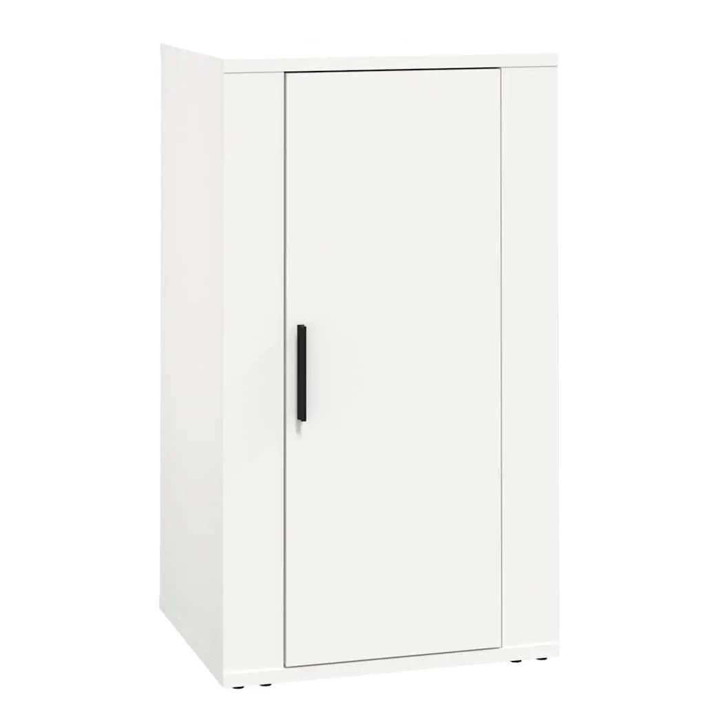 Sideboard Cabinet White Storage Cupboard Engineered Wood 40x33x70cm