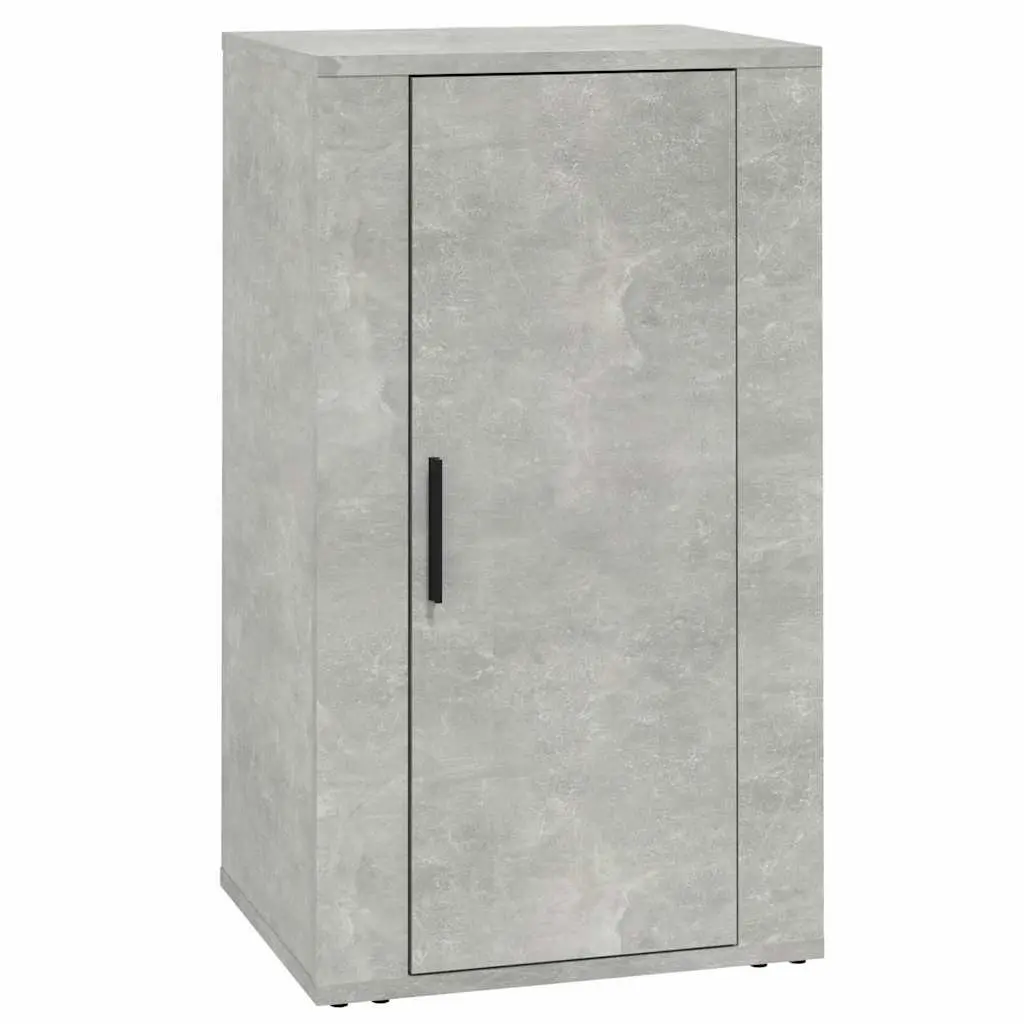 Sideboard Storage Cabinet Grey Engineered Wood 40 x 33 x 70 cm