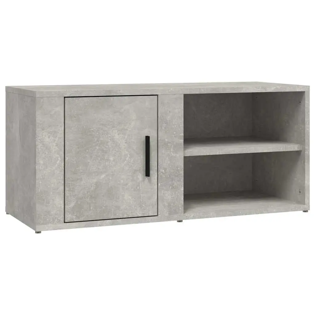 TV Cabinets Media Storage Unit 80x31.5x36 cm Grey 2 Piece