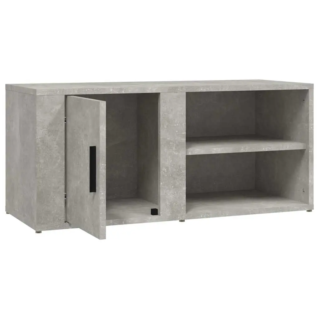 TV Cabinets Media Storage Unit 80x31.5x36 cm Grey 2 Piece