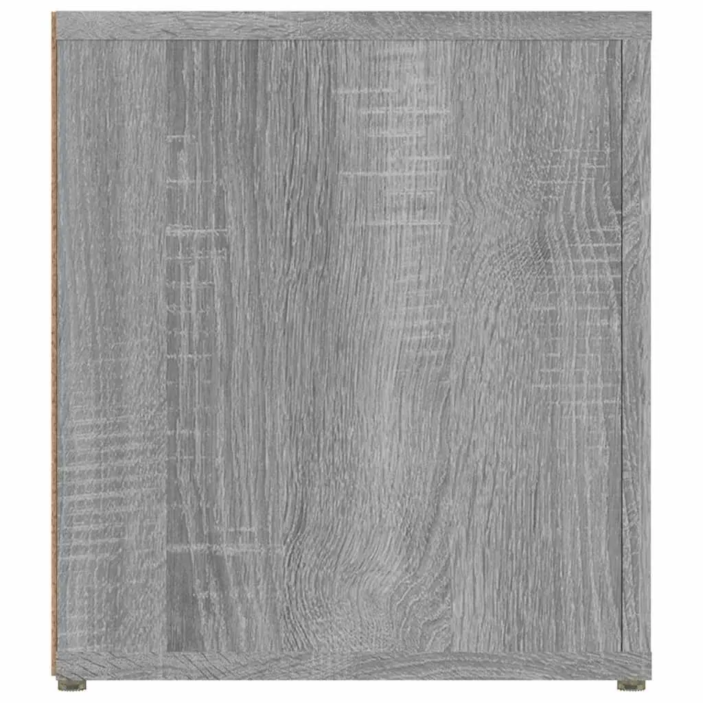 TV Cabinets Media Storage Unit 2 pcs Grey 80 x 31.5 x 36 cm