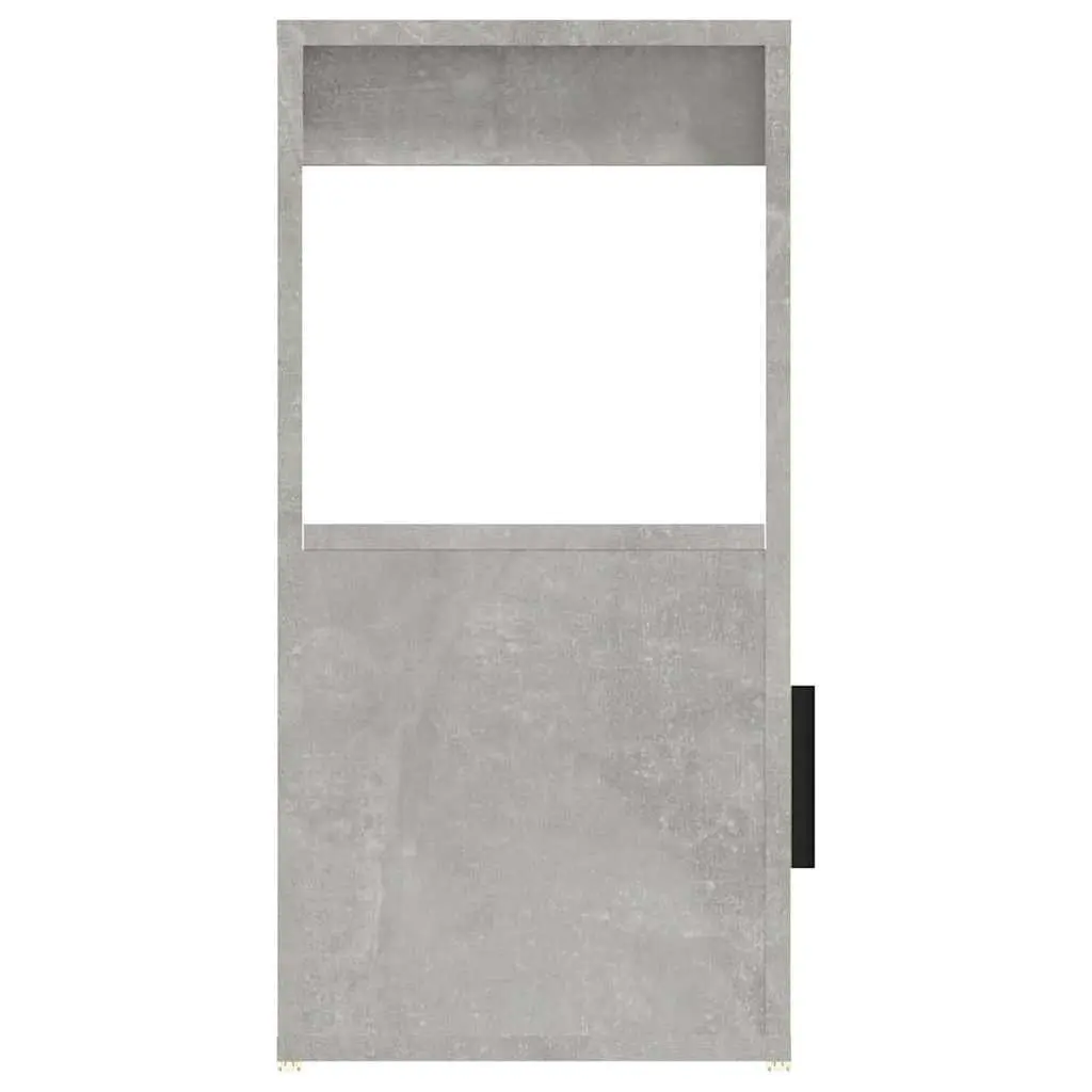 Sideboard Storage Cabinet Grey Engineered Wood Buffet Living Room Organiser