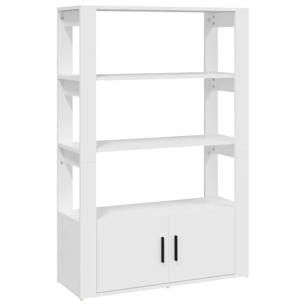White Sideboard Cabinet with Ample Storage