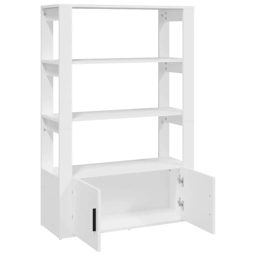 White Sideboard Cabinet with Ample Storage