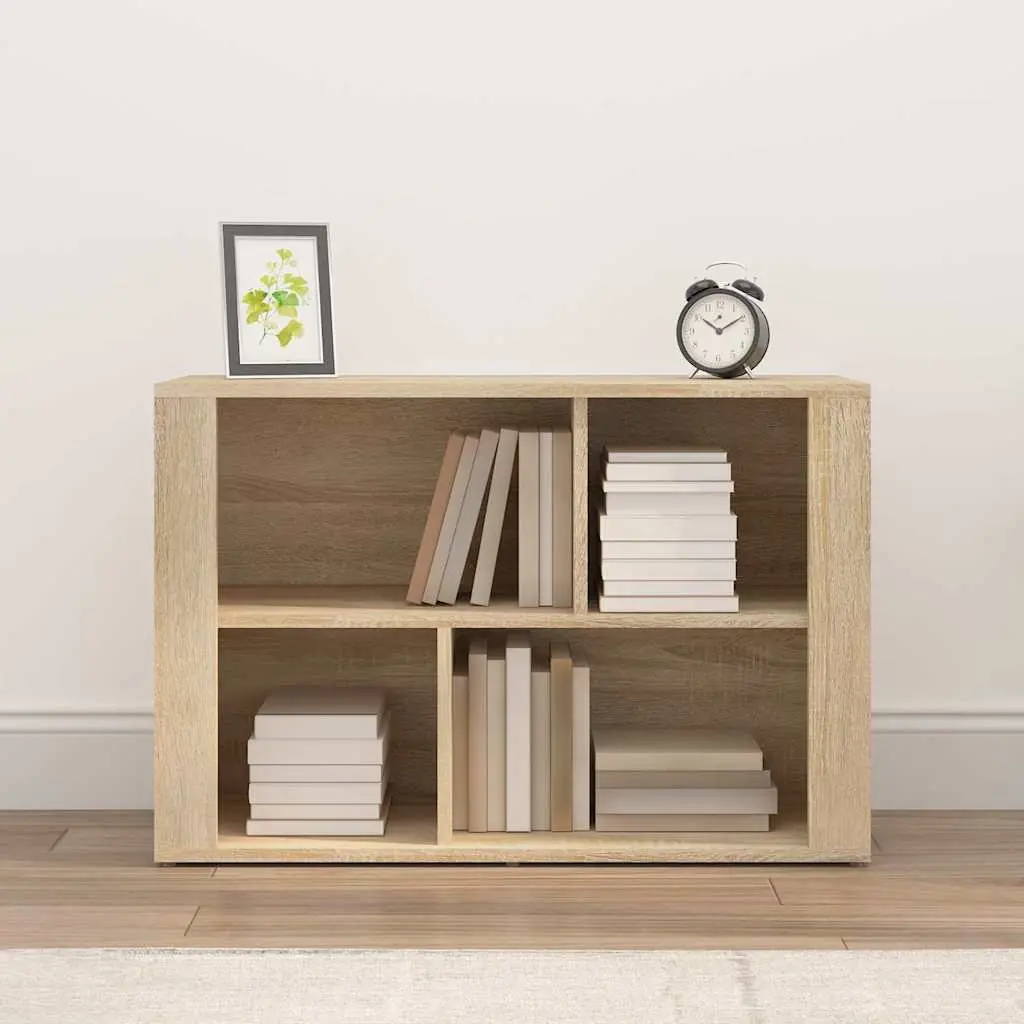 Sideboard Storage Cabinet Engineered Wood 80x30x54 cm Brown