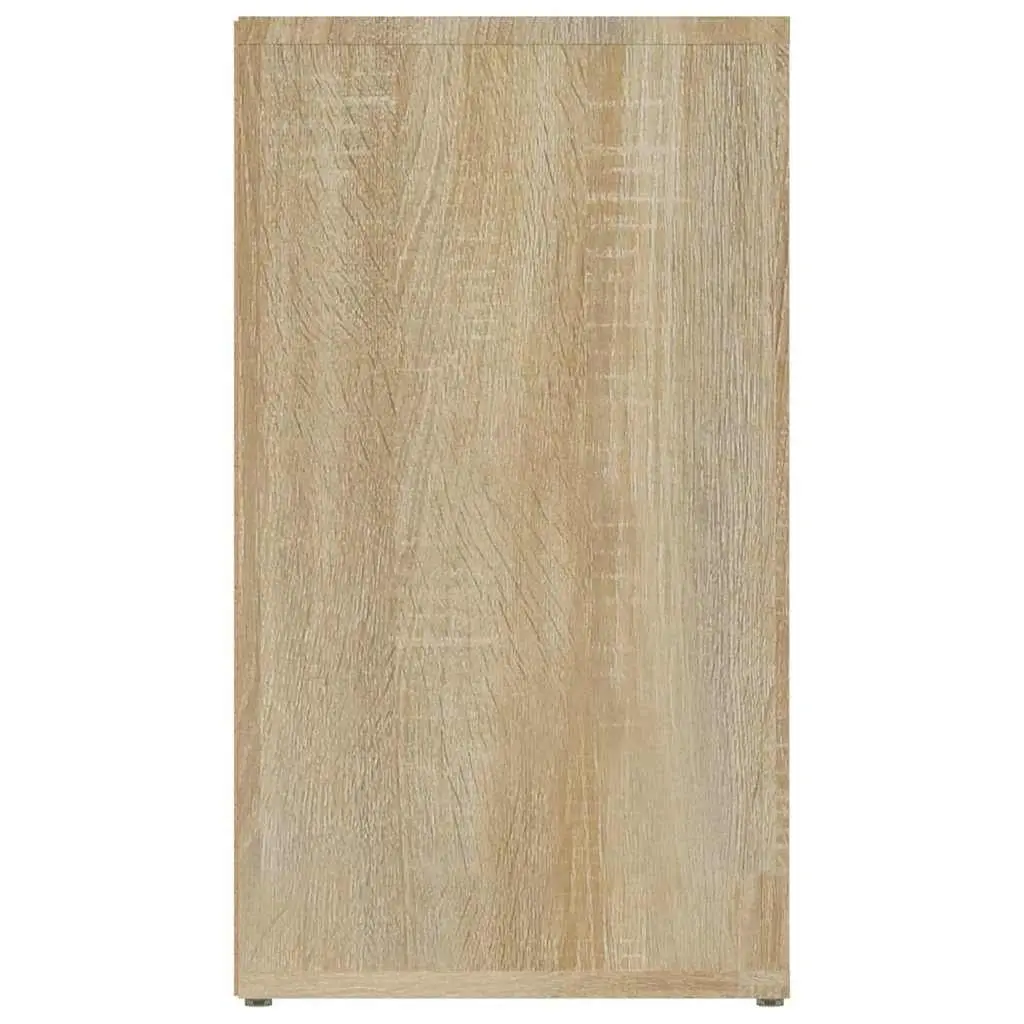 Sideboard Storage Cabinet Engineered Wood 80x30x54 cm Brown