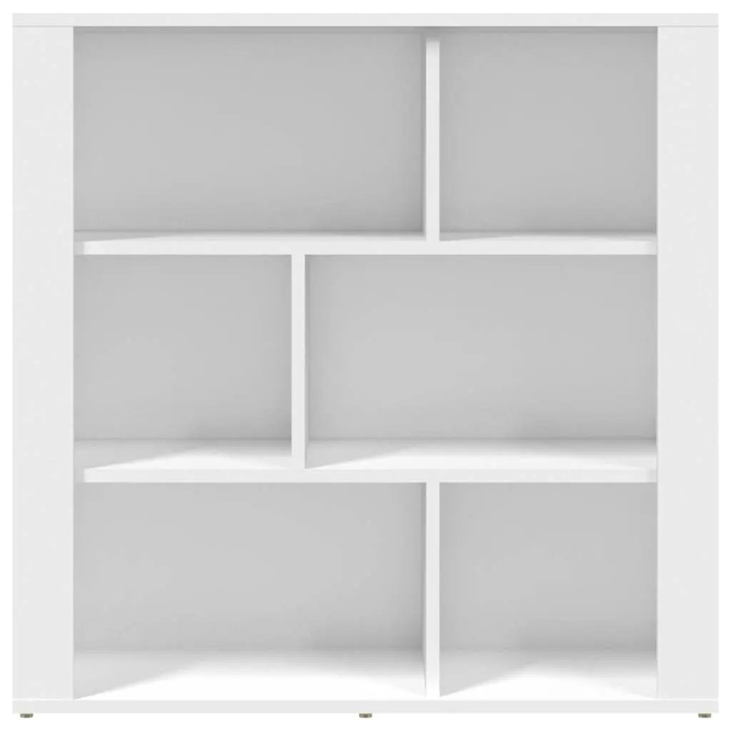 Sideboard White Storage Cabinet 80x30x80 cm Living Room Furniture Engineered Wood