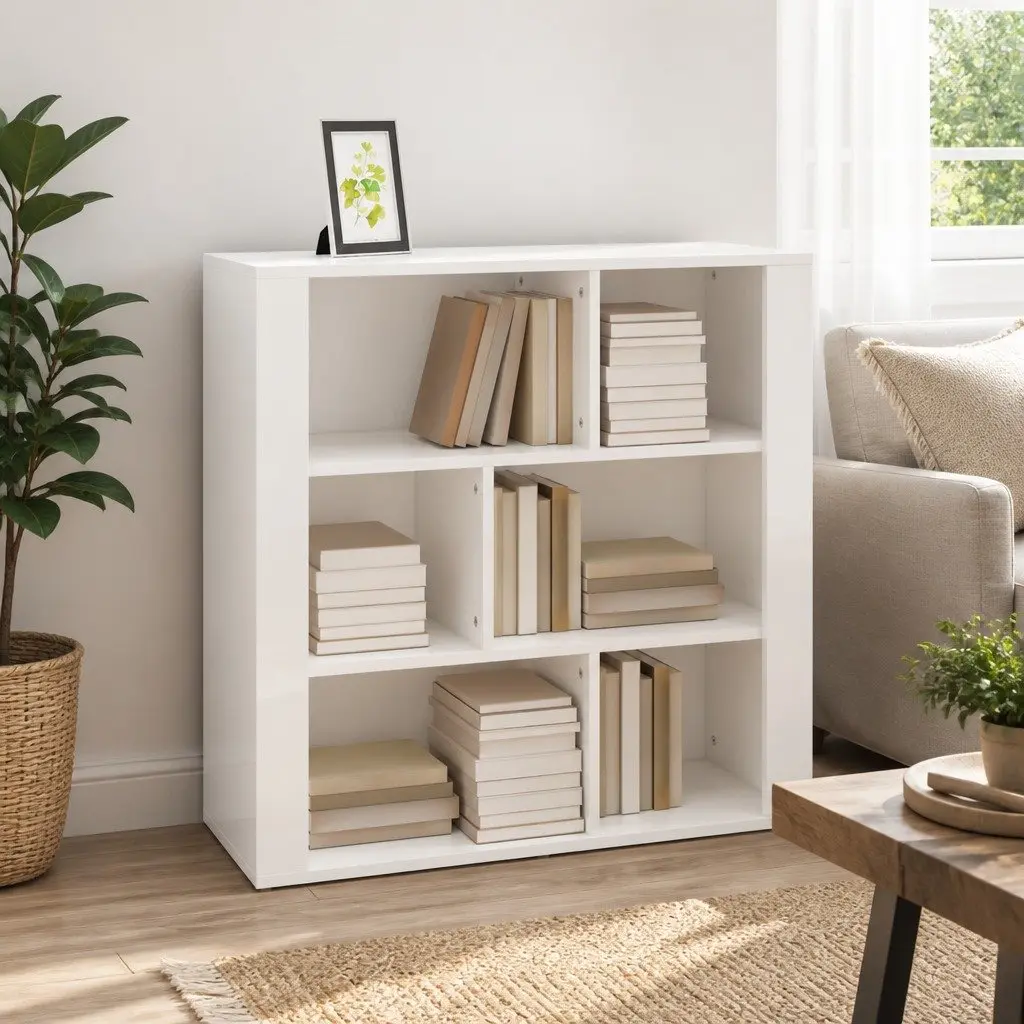 High Gloss White Sideboard