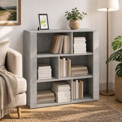Reliable Grey Sideboard - Perfect Storage Solution 80x30x80 cm