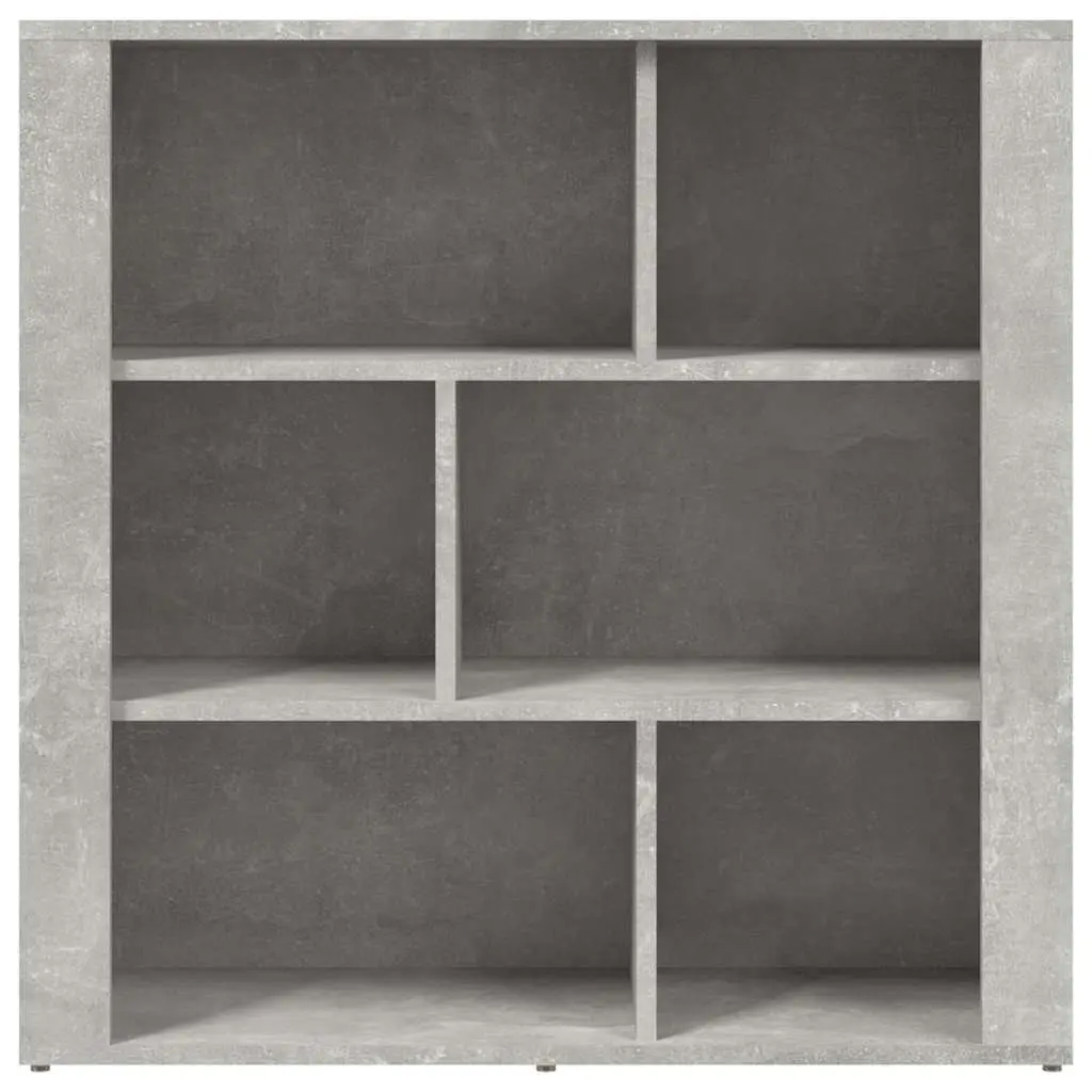 Sideboard Storage Cabinet 80x30x80 cm Grey Engineered Wood Living Room Furniture