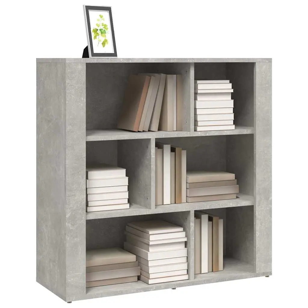 Sideboard Storage Cabinet 80x30x80 cm Grey Engineered Wood Living Room Furniture