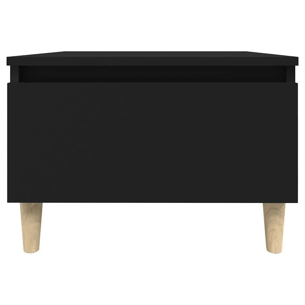 End Table Black Side Accent Living Room Storage Drawer Scandinavian Furniture