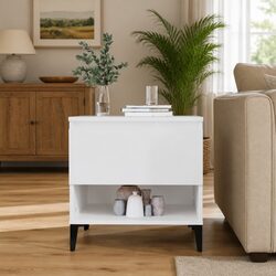 Reliable White Side Table for Your Living Space