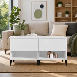 White Side Tables - Functional Storage & Stylish Design