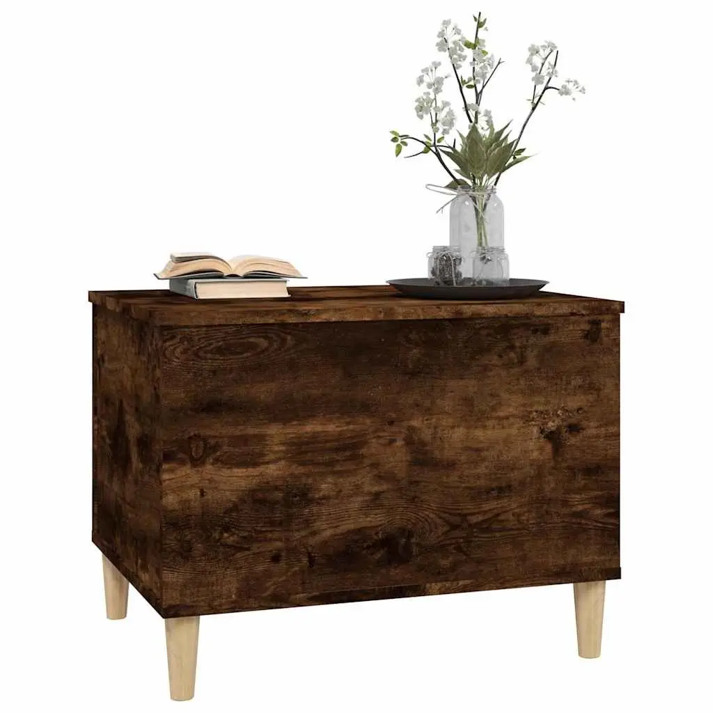 Lift Top Coffee Table Brown Engineered Wood Storage Compartment Living Room 60 x 44.5 x 45 cm