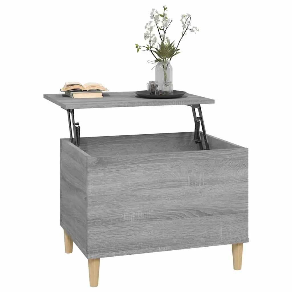 Grey Sonoma Lift-Top Coffee Table with Storage