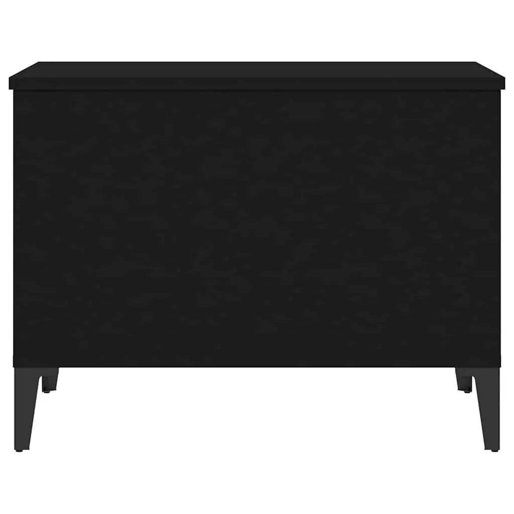 Lift-Top Coffee Table Black Modern Living Room Storage 60W x 44.5D x 45H cm Engineered Wood