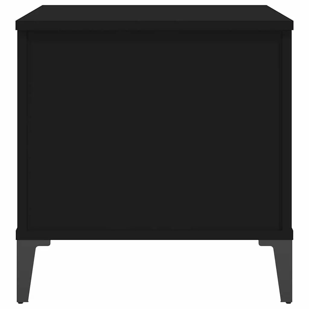 Lift-Top Coffee Table Black Modern Living Room Storage 60W x 44.5D x 45H cm Engineered Wood