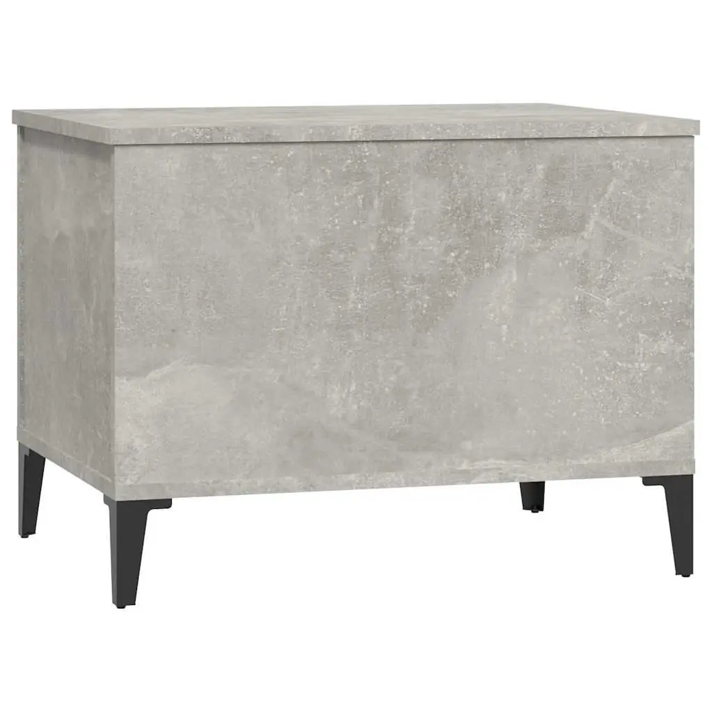 Lift Top Coffee Table Grey Engineered Wood Storage Compartment 60 x 44.5 x 45 cm