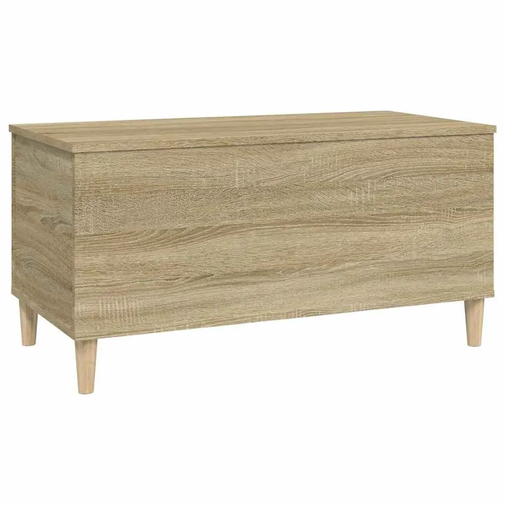 Brown Lift-Top Coffee Table with Storage