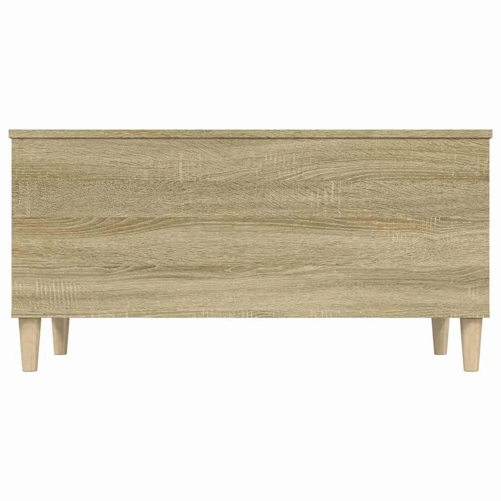 Brown Lift-Top Coffee Table with Storage
