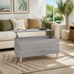 Reliable Grey Sonoma Lift-Top Coffee Table