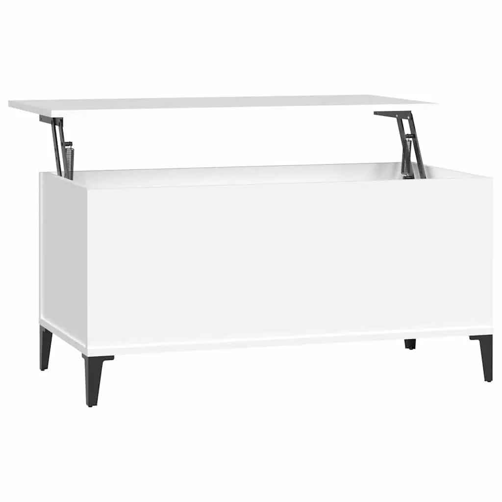 Lift-Top Coffee Table with Hidden Storage