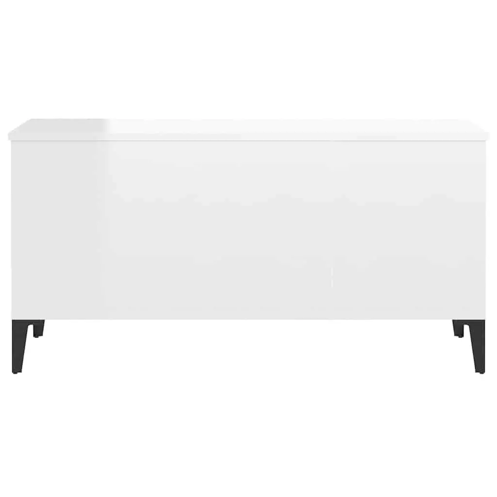 White Coffee Table with Lift-Top Functionality