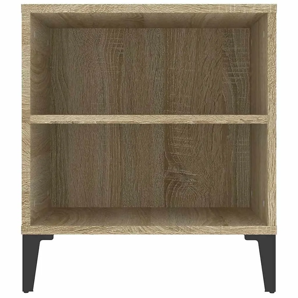 TV Cabinet Storage Unit Sonoma Oak Brown Engineered Wood 102 cm