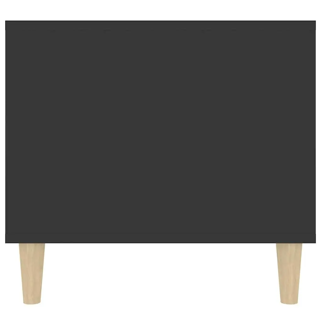 Black Coffee Table with Ample Storage